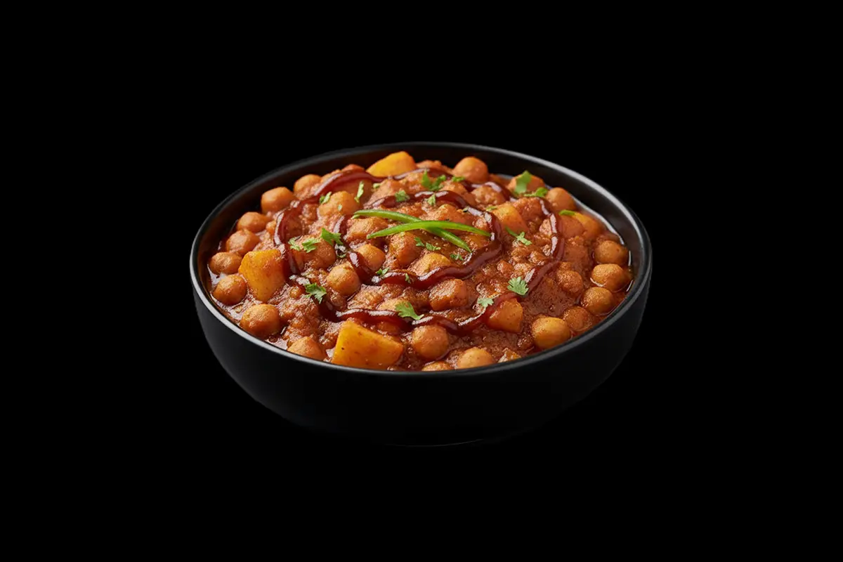 Pindi Chole — Chickpeas cooked in a flavorful blend of spices, GB Canteen Maidenhead