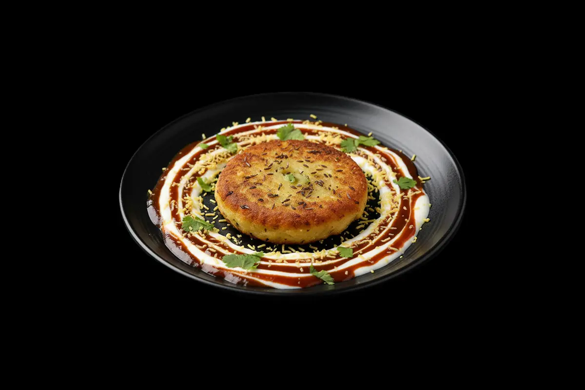 Aloo Tikki — Delhi street food favourite, GB Canteen Maidenhead