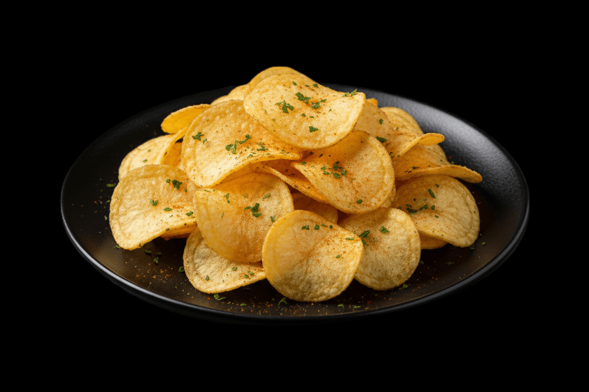 Plain Salted Chips — Himalayan pink salt chips, GB Canteen Maidenhead