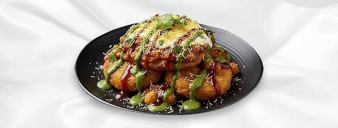 Aloo Chaat — Sweet, sour & hot, GB Canteen Buckhurst Hill