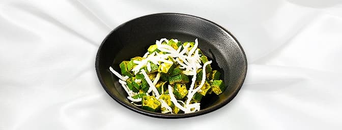 Bindi Bhaji — Okra, GB Canteen Chandler Ford