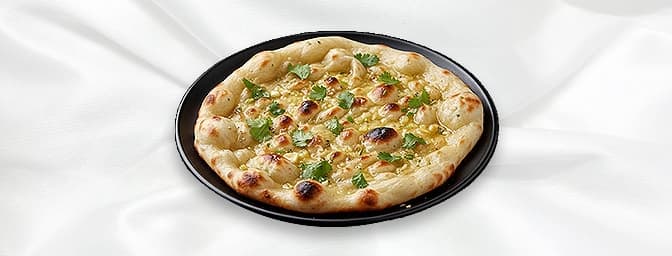 Cheese Naan — Soft naan stuffed with melted cheese, GB Canteen Chingford