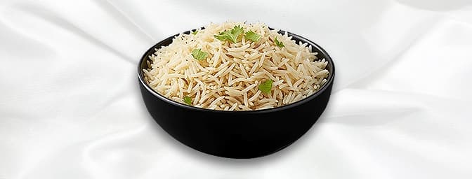 Zeera Rice — Rice flavored with cumin seeds, GB Canteen Walthamstow