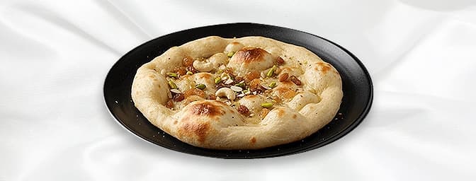 Peshwari Nan — With sultanas, mixed nuts & coriander, GB Canteen Buckhurst Hill