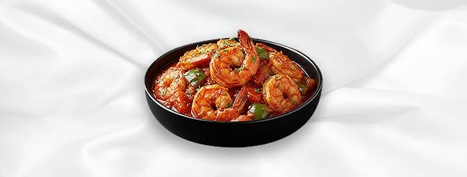 Prawn Curry — Prawns in a mildly spiced curry sauce, GB Canteen Buckhurst Hill