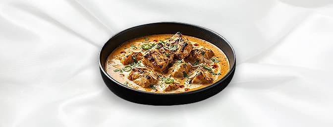 Monkfish Meen Moilee — Baby monkfish fillet cooked in South Indian coconut curry, GB Canteen Blackheath