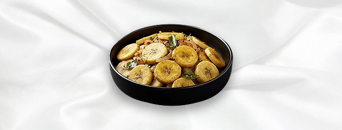 Green Banana — Green bananas flavoured with spices & onions, GB Canteen Tooting High Street