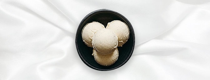 Ice Cream — Vanilla - 3 Scoops, GB Canteen Hitchin
