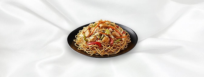Chicken Chop Suy — Fried egg noodles with chicken & vegetables, GB Canteen Petts Wood Thai