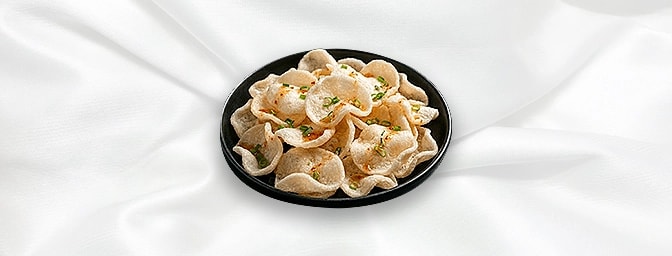 Prawn Crackers — Served with a sweet chilli sauce, GB Canteen Petts Wood Thai