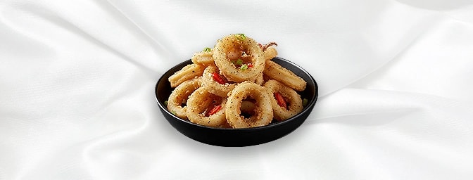 Salt & Pepper Squid — Light crispy squid with salt & pepper, GB Canteen Petts Wood Thai