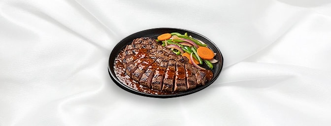 Weeping Tiger — Grilled sirloin with mixed vegetables & Thai spicy sauce, GB Canteen Petts Wood Thai