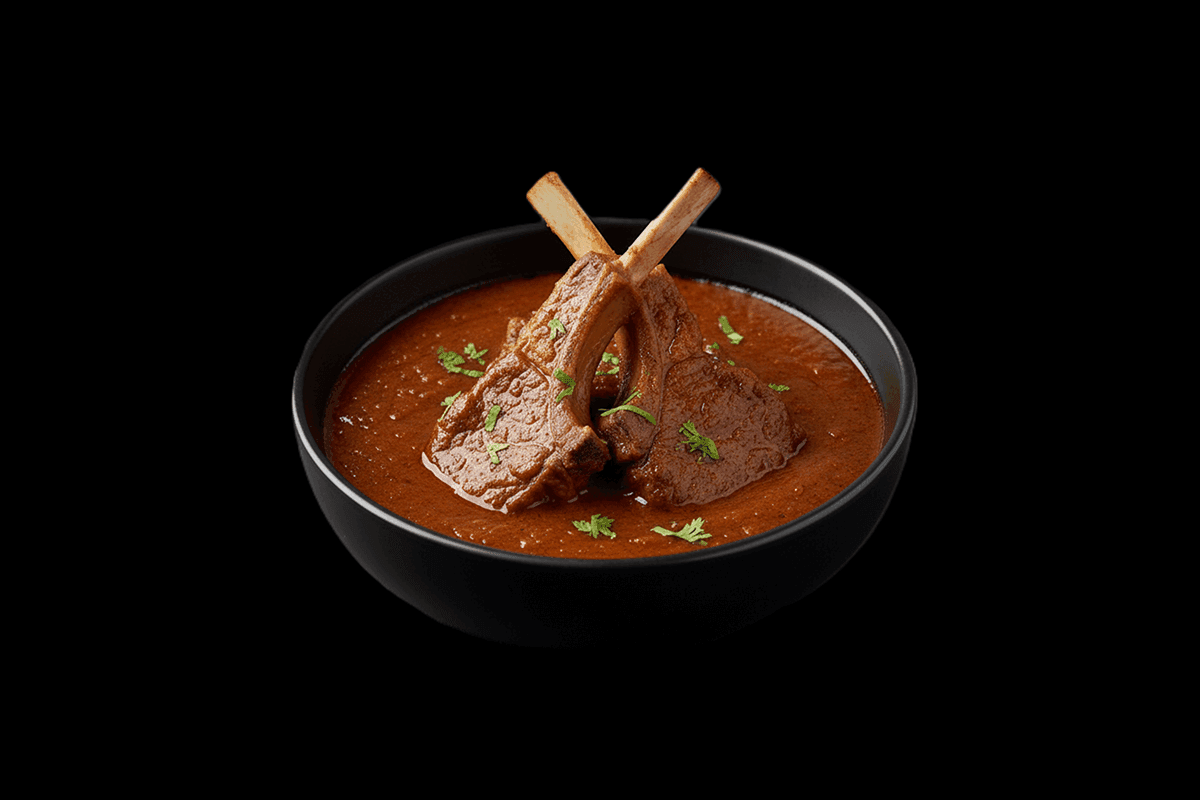 Hyderabadi Lamb Chop Curry — A tender chop curry inspired by the royal kitchen of Nizam, GB Canteen Beaconsfield