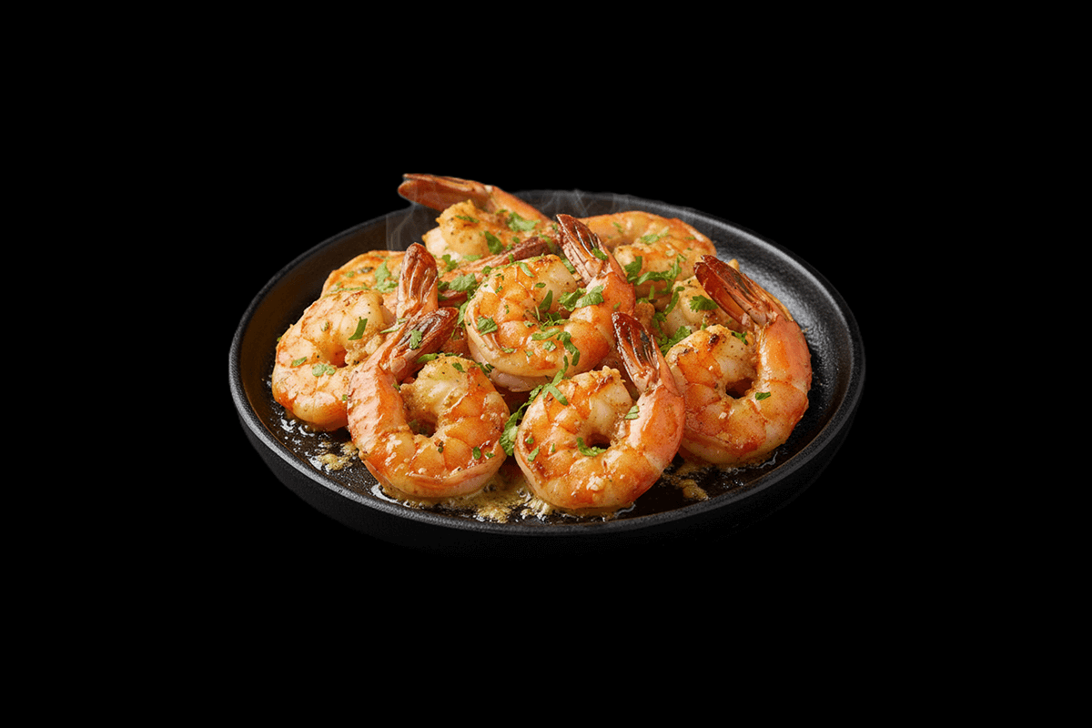 Garlic King Prawn Sizzler