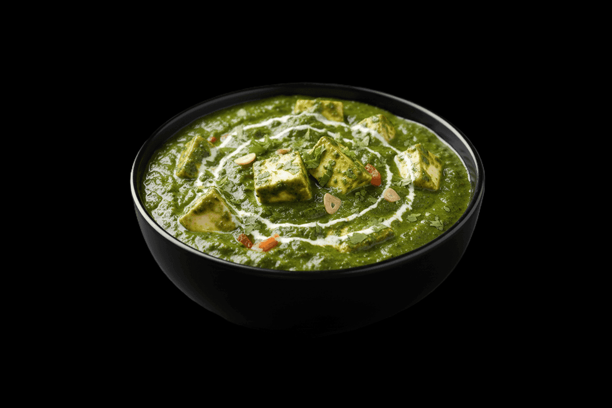 Korai Palak Paneer