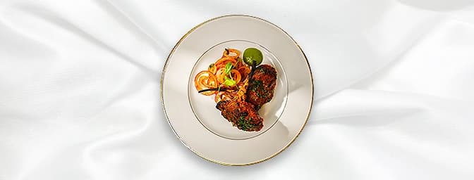 Lamb Tikka — Tender cubes of meat marinated in special tikka sauce & cooked in the tandoor, GB Canteen Billericay