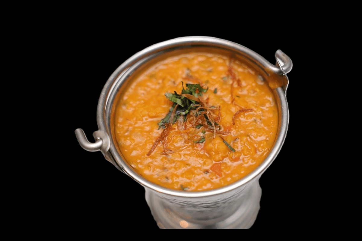 Masaledar Chana Dal — Herb spiced olives, GB Canteen Maidenhead
