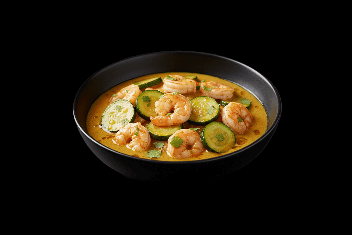 King Prawn and Courgette Curry