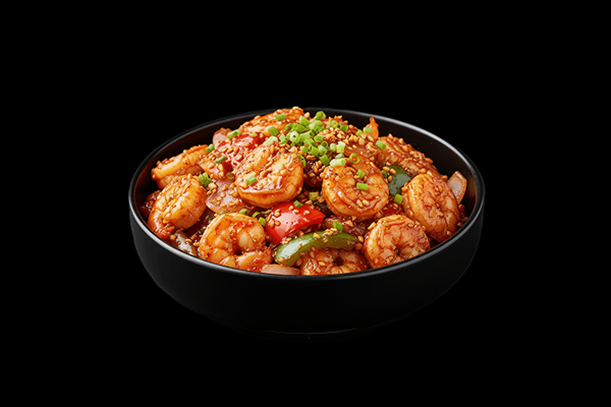 Garlic Chilli King Prawns