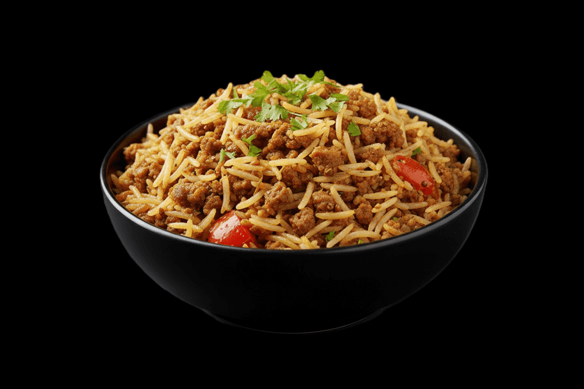 Keema Rice